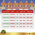 หวยย้อนหลัง63